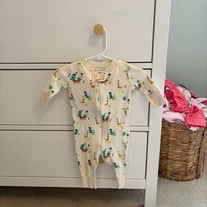 Hanna Andersson Jungle Print One Piece 0-6 Months